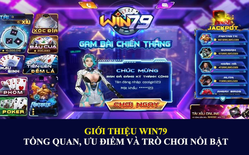 Những trò chơi cá cược online tại Win79